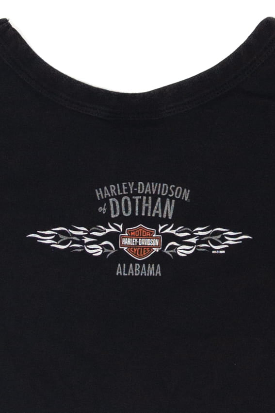 Rhinestones Dothan Alabama Harley Davidson T-Shirt (2010s)