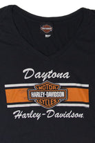 V-Neck Datona Beach Harley Davidson T-Shirt (2020s)
