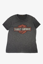 Rhinestones Harley Davidson T-Shirt (2010s)