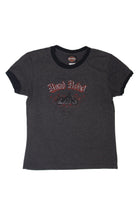 Road Rebel Rhinestones Harley Davidson T-Shirt (2010s)
