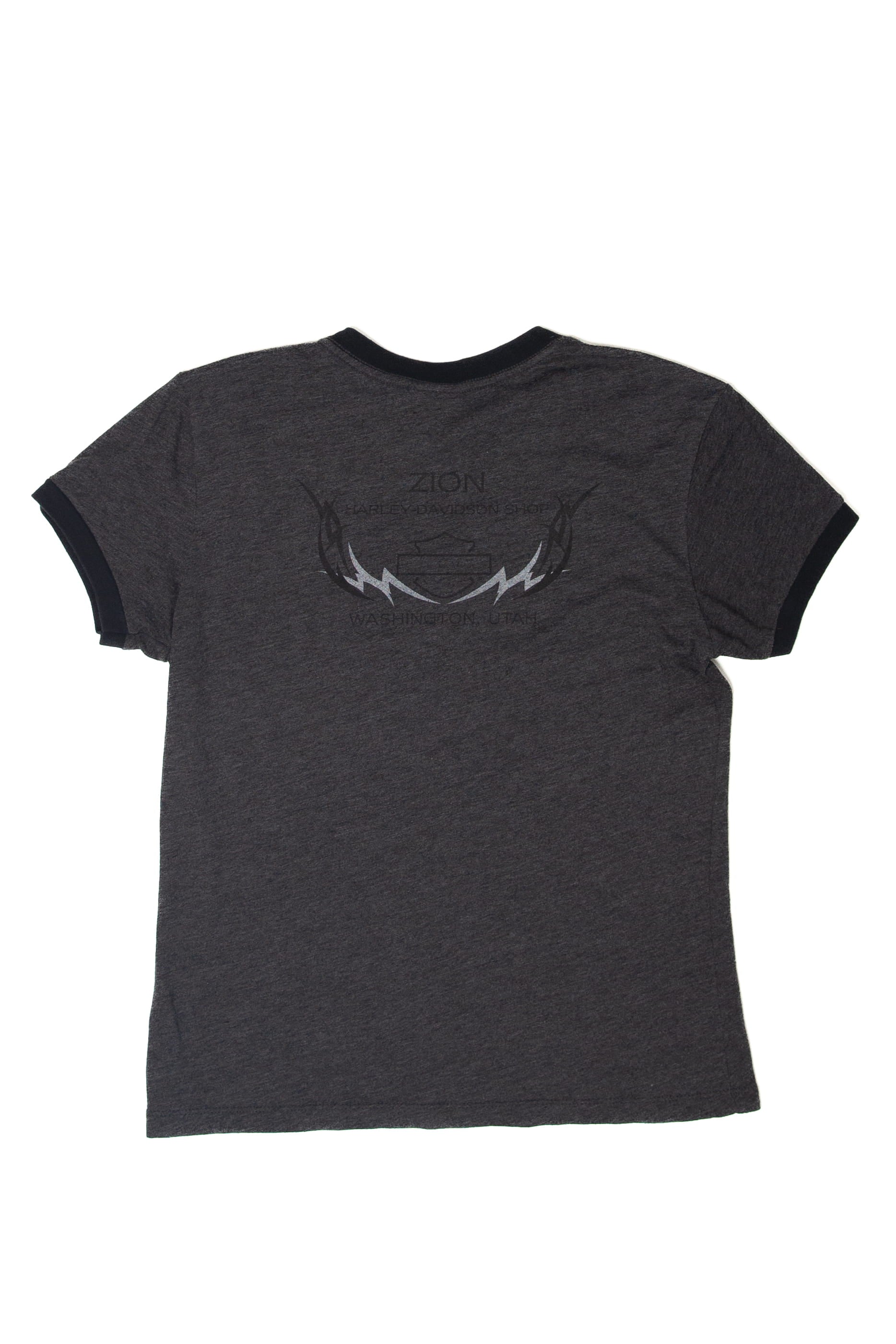 Road Rebel Rhinestones Harley Davidson T-Shirt (2010s)