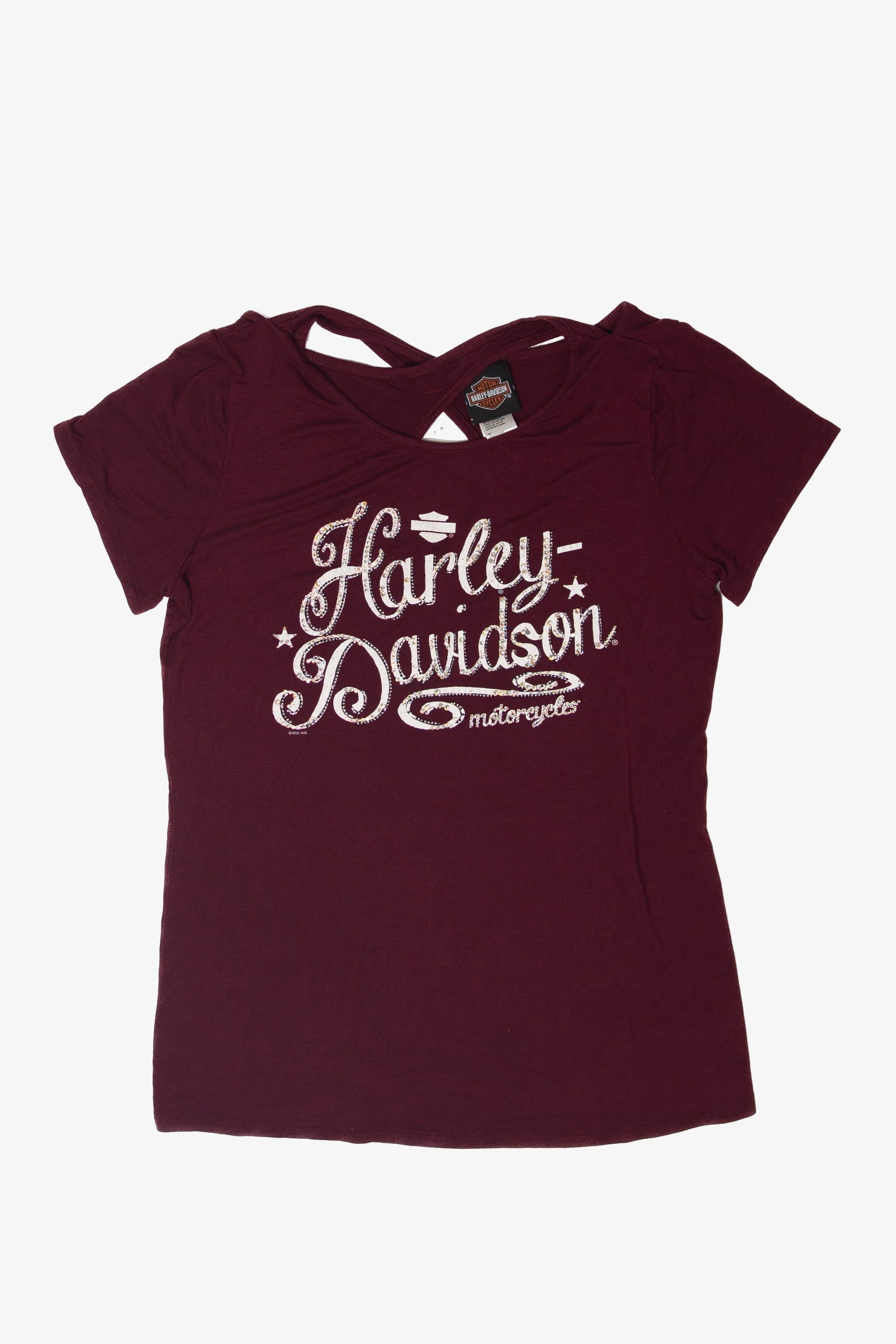 Cross-Back Harley Davidson T-Shirt (2020s) – Ragstock