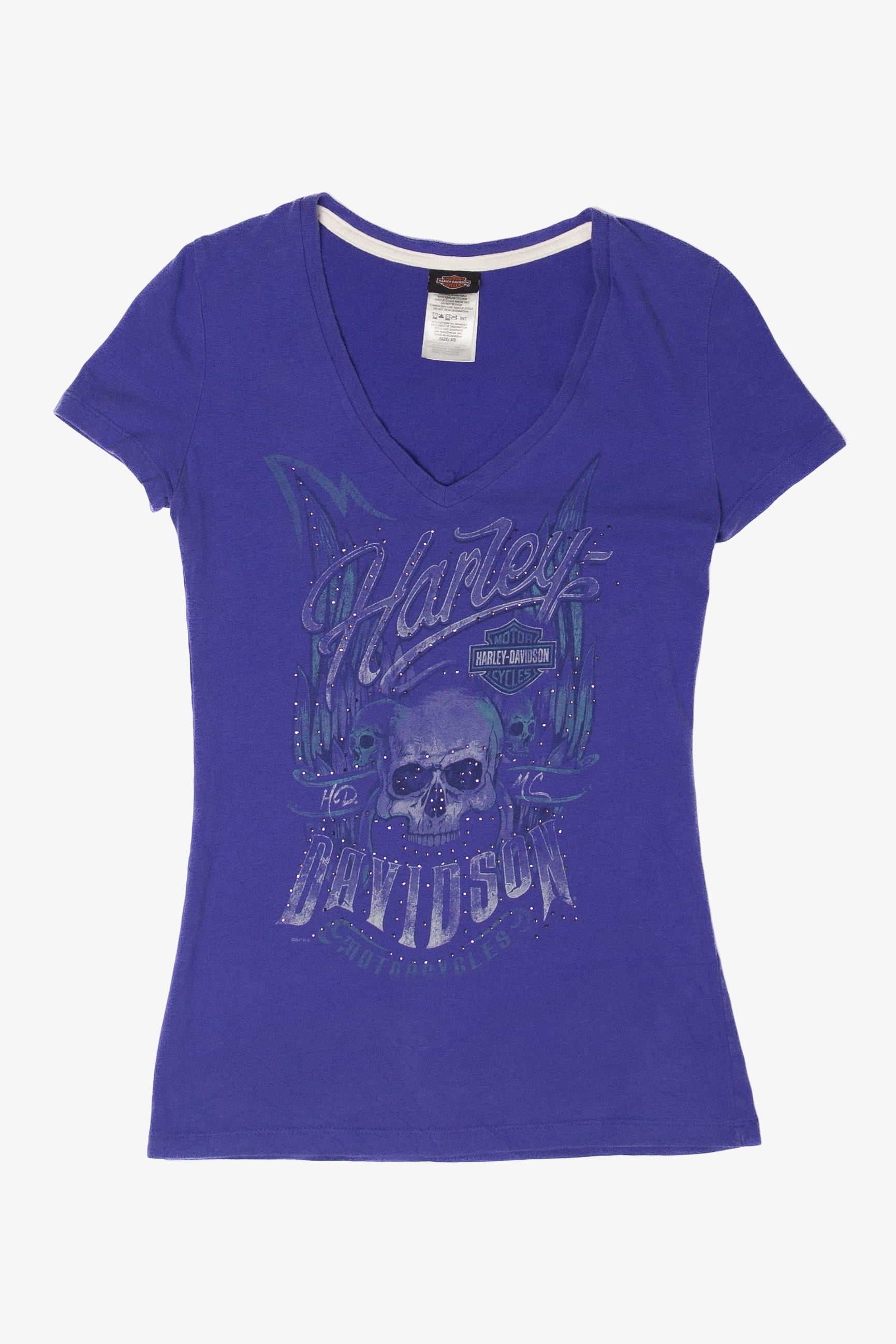 Appleton V-Neck Harley Davidson T-Shirt (2010s)