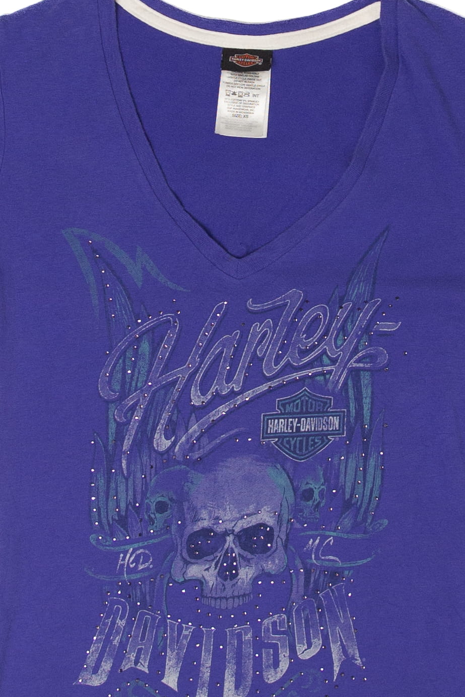 Appleton V-Neck Harley Davidson T-Shirt (2010s)