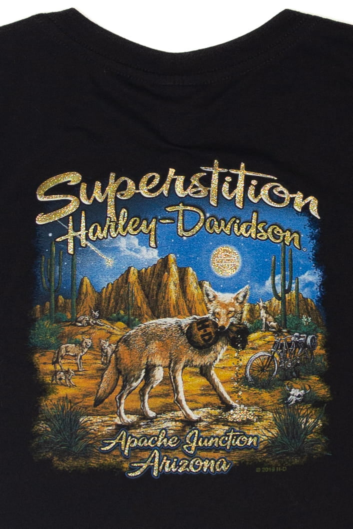 Superstition Coyote Harley Davidson T-Shirt (2020s) – Ragstock