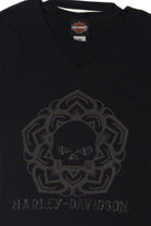 Rhinestones Beaumont Texas Harley Davidson T-Shirt (2010s)