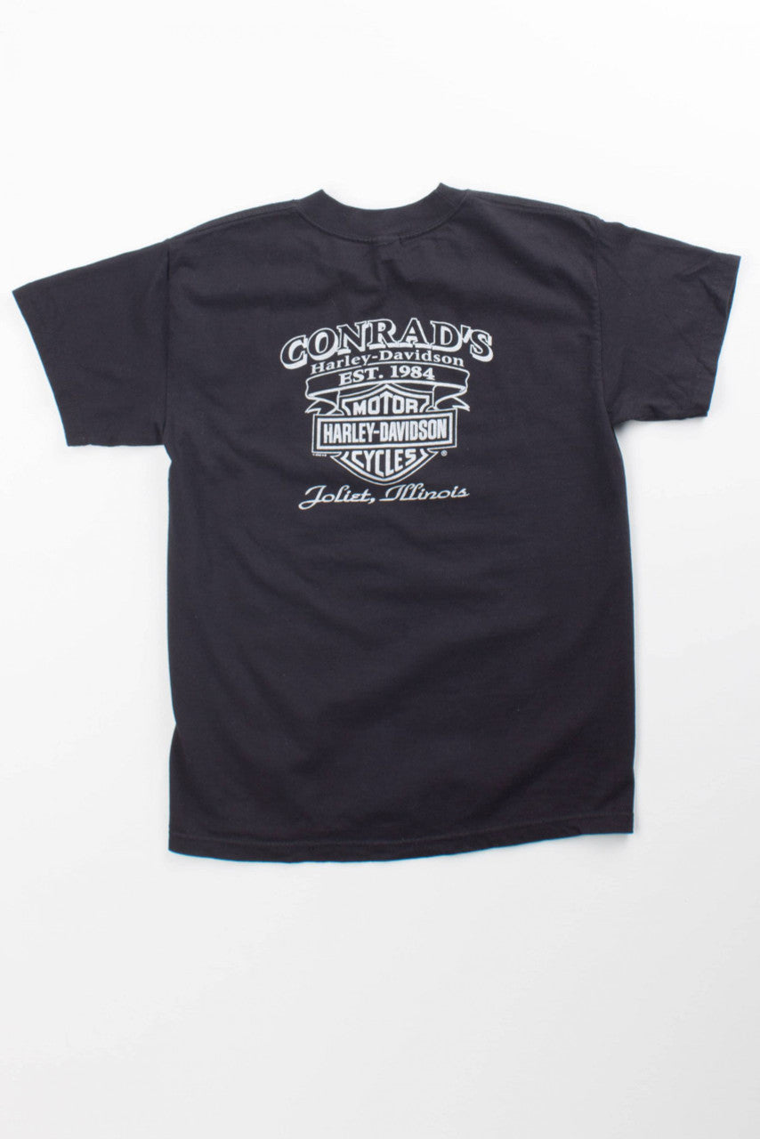 Born to Ride Harley Davidson Baby Tee