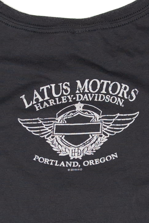 Latus Motors Portland, Oregon Harley Davidson T-Shirt (2020s)