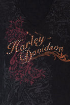 Dudley Perkins Co. Rhinestones Harley Davidson T-Shirt (2010s)
