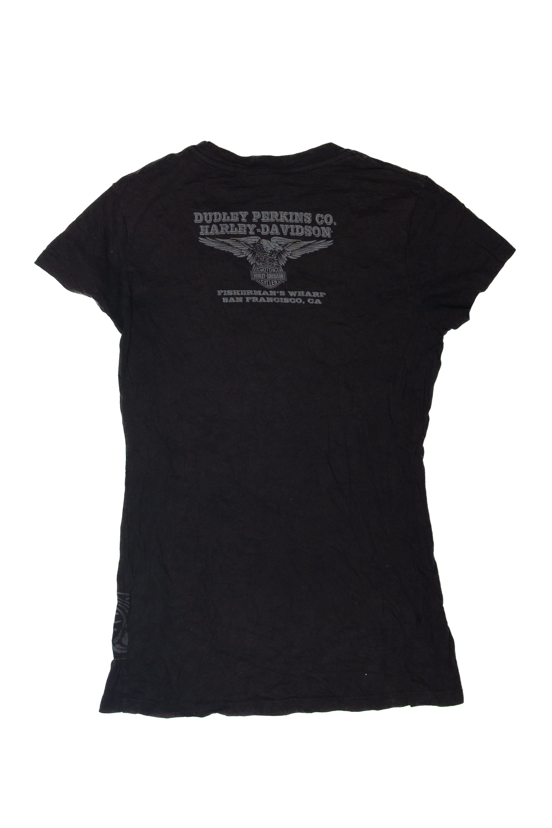 Dudley Perkins Co. Rhinestones Harley Davidson T-Shirt (2010s)