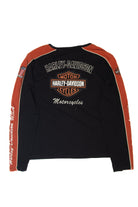 Embroidered Long Sleeve Harley Davidson T-Shirt (2010s)