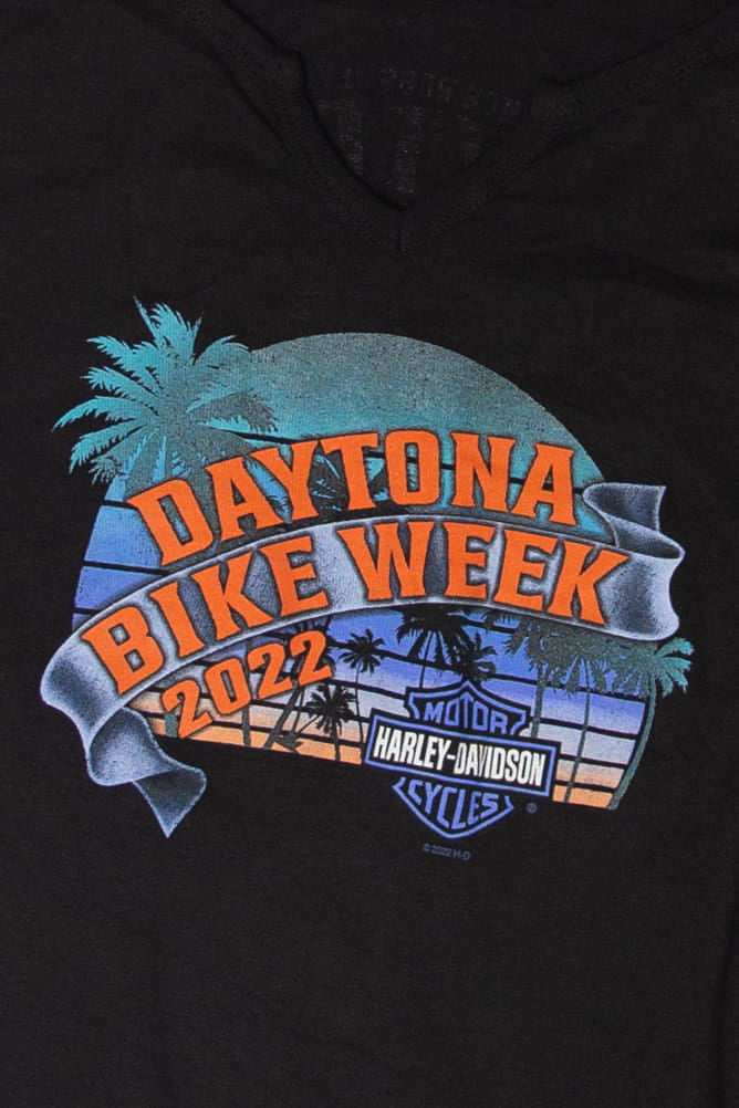 Daytona Bike Week Harley Davidson T-Shirt (2020s) – Ragstock