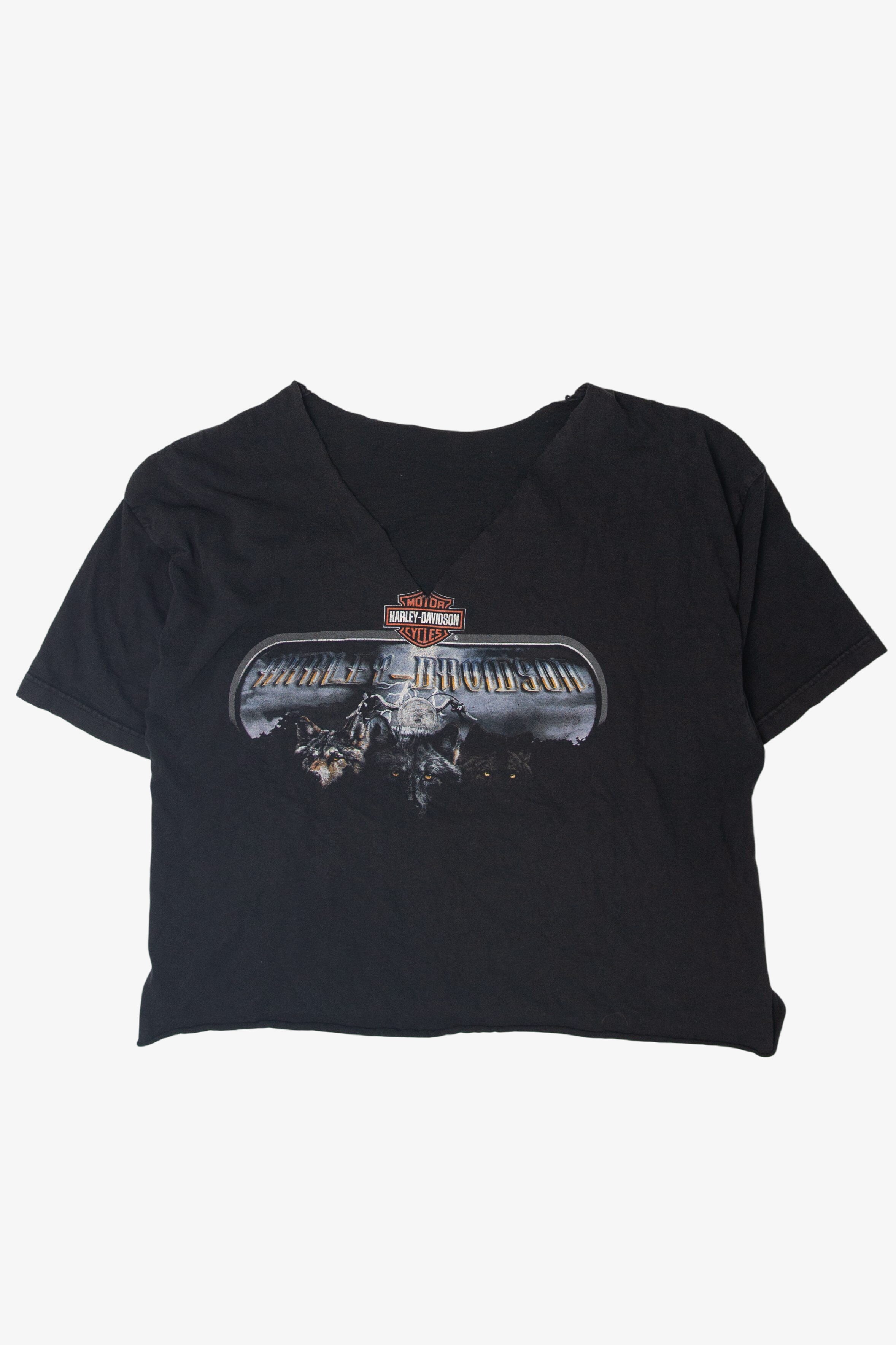 Cutoff Thrashed Tied St.Paul Minnesota Harley Davidson T-Shirt