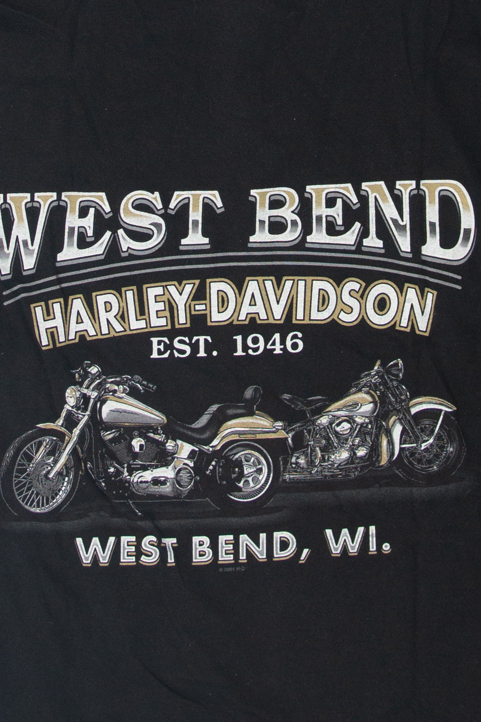 Vintage West Bend Harley Davidson T-Shirt (2000s)