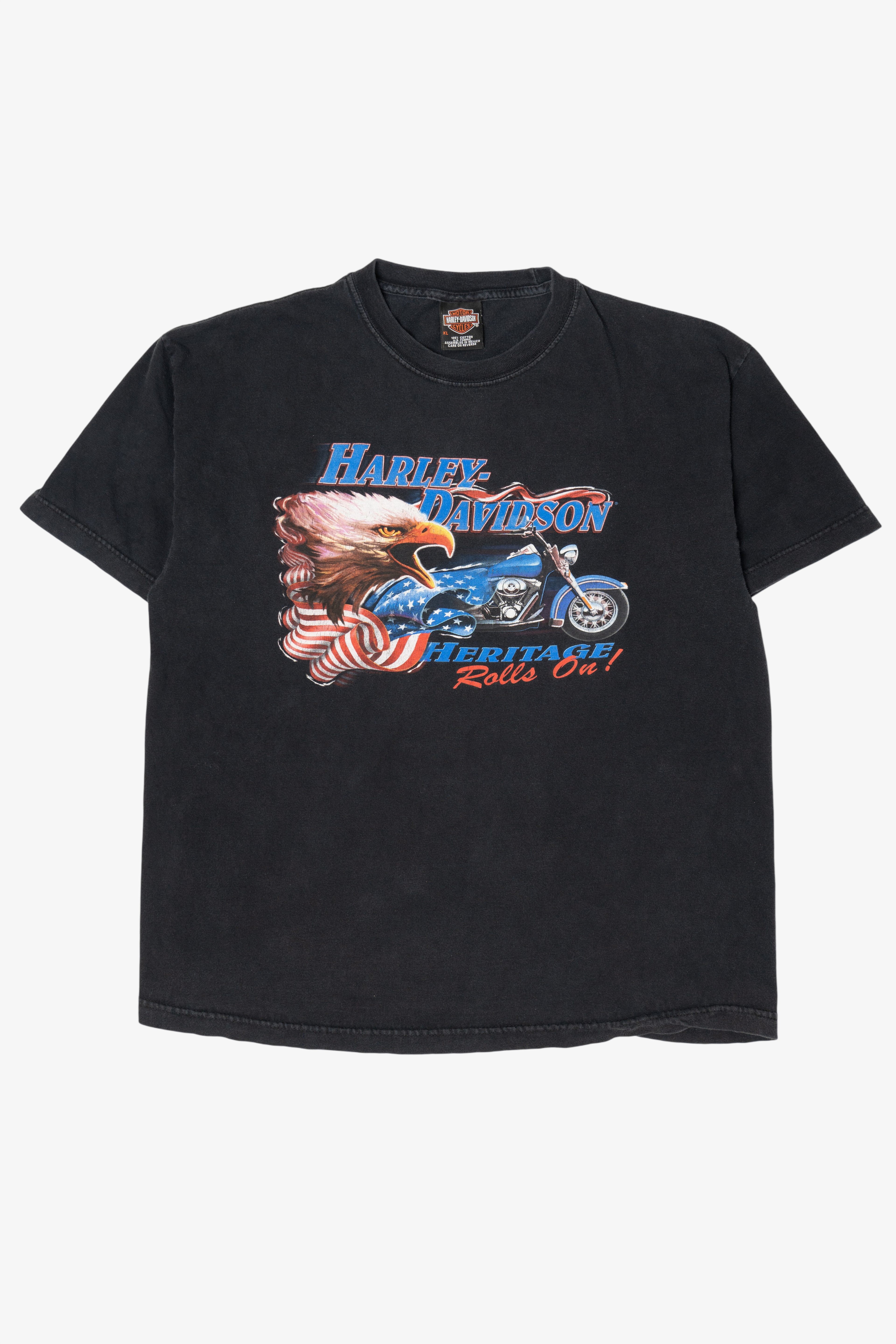 "Heritage Rolls On!" Clarksville Tennessee Harley Davidson T-Shirt