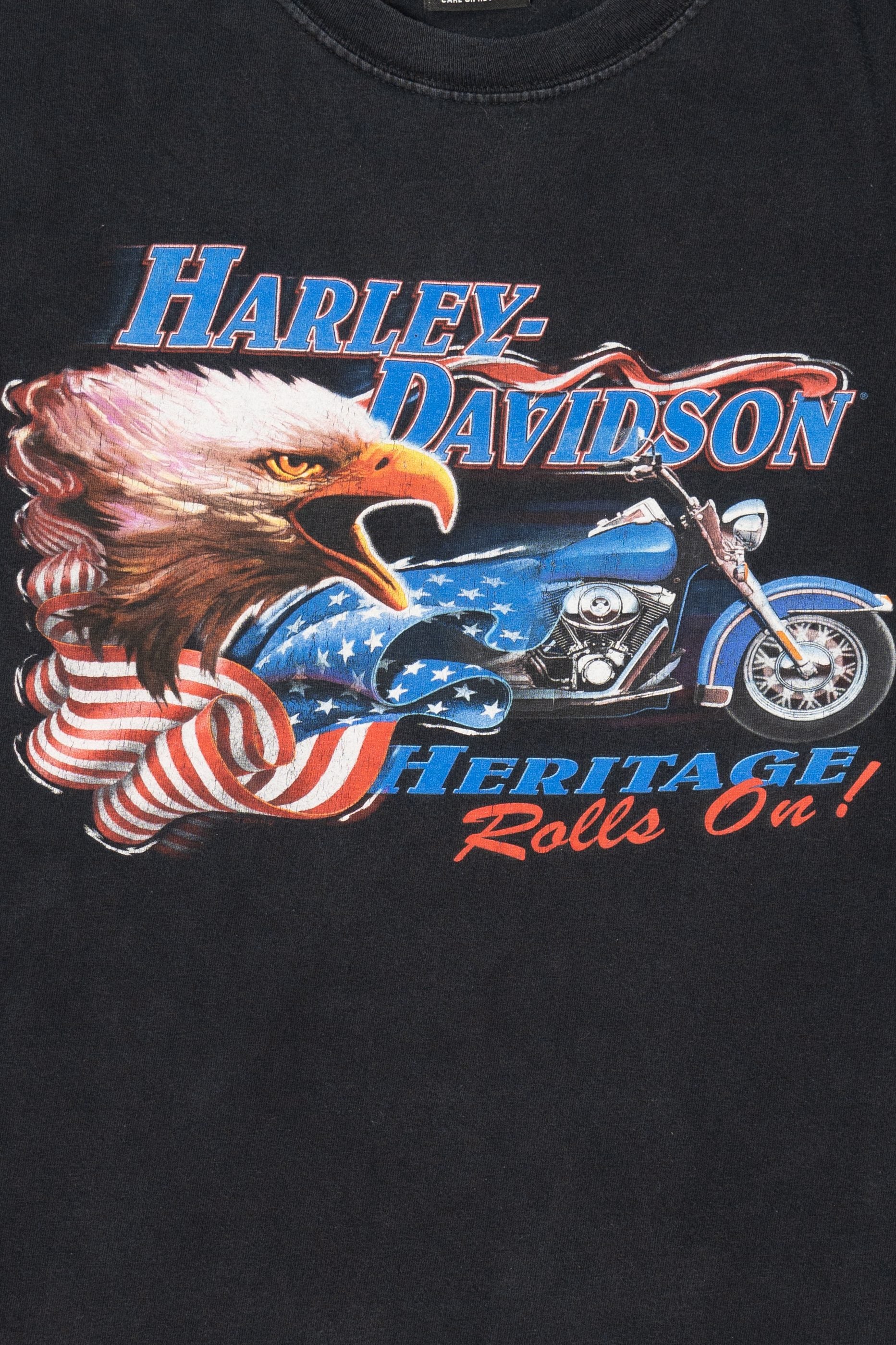"Heritage Rolls On!" Clarksville Tennessee Harley Davidson T-Shirt
