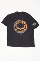 Panama City Beach Florida Front Pocket Harley Davidson T-Shirt (2010s)