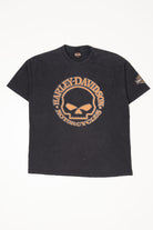 Panama City Beach Florida Front Pocket Harley Davidson T-Shirt (2010s)