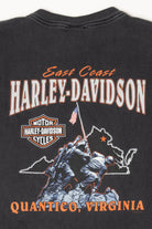 Quantico, Virginia East Coast Harley Davidson T-Shirt (2010s)