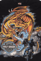 Smoky Mountain Dragon Harley Davidson T-Shirt (2000s)