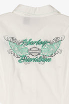 Vintage Button Up Harley Davidson T-Shirt