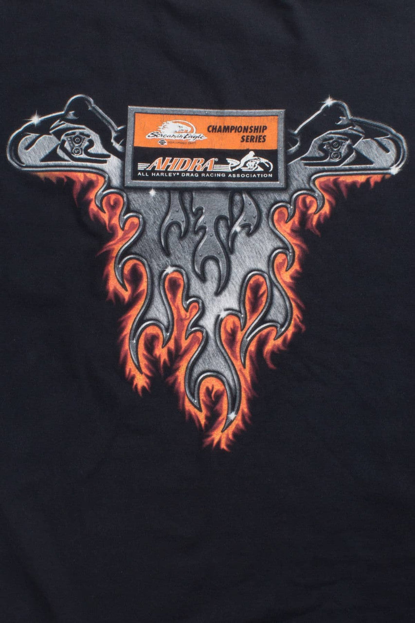 Harley Davidson Drag Racing T-Shirt