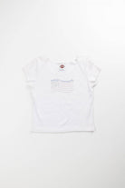 Woman's Cut American Flag Harley Davidson Tee