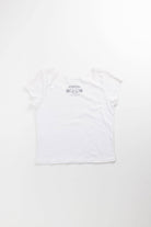 Woman's Cut American Flag Harley Davidson Tee