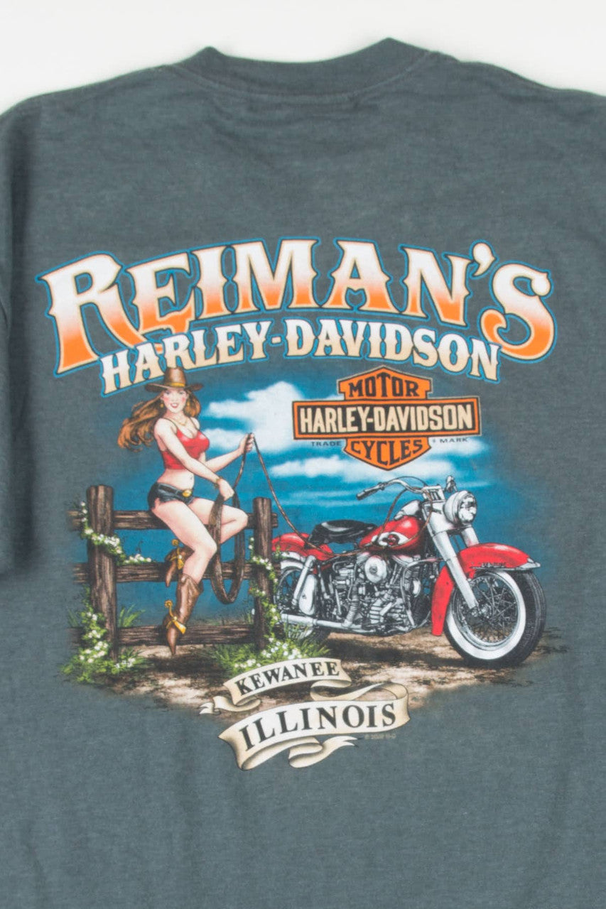 Kewanee Illinois Harley Davidson T-Shirt