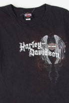 Winged Emblem Wabash Harley Davidson T-Shirt