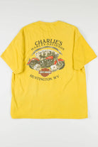 Yellow Huntington Harley Davidson T-Shirt