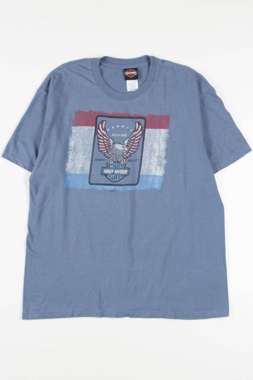 Bald Eagle Munising Harley Davidson T-Shirt