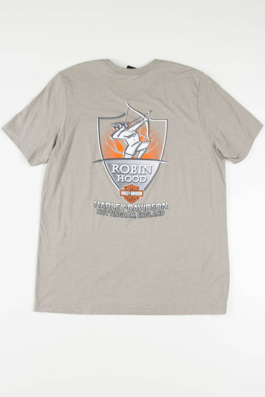 Nottingham England Harley Davidson T-Shirt