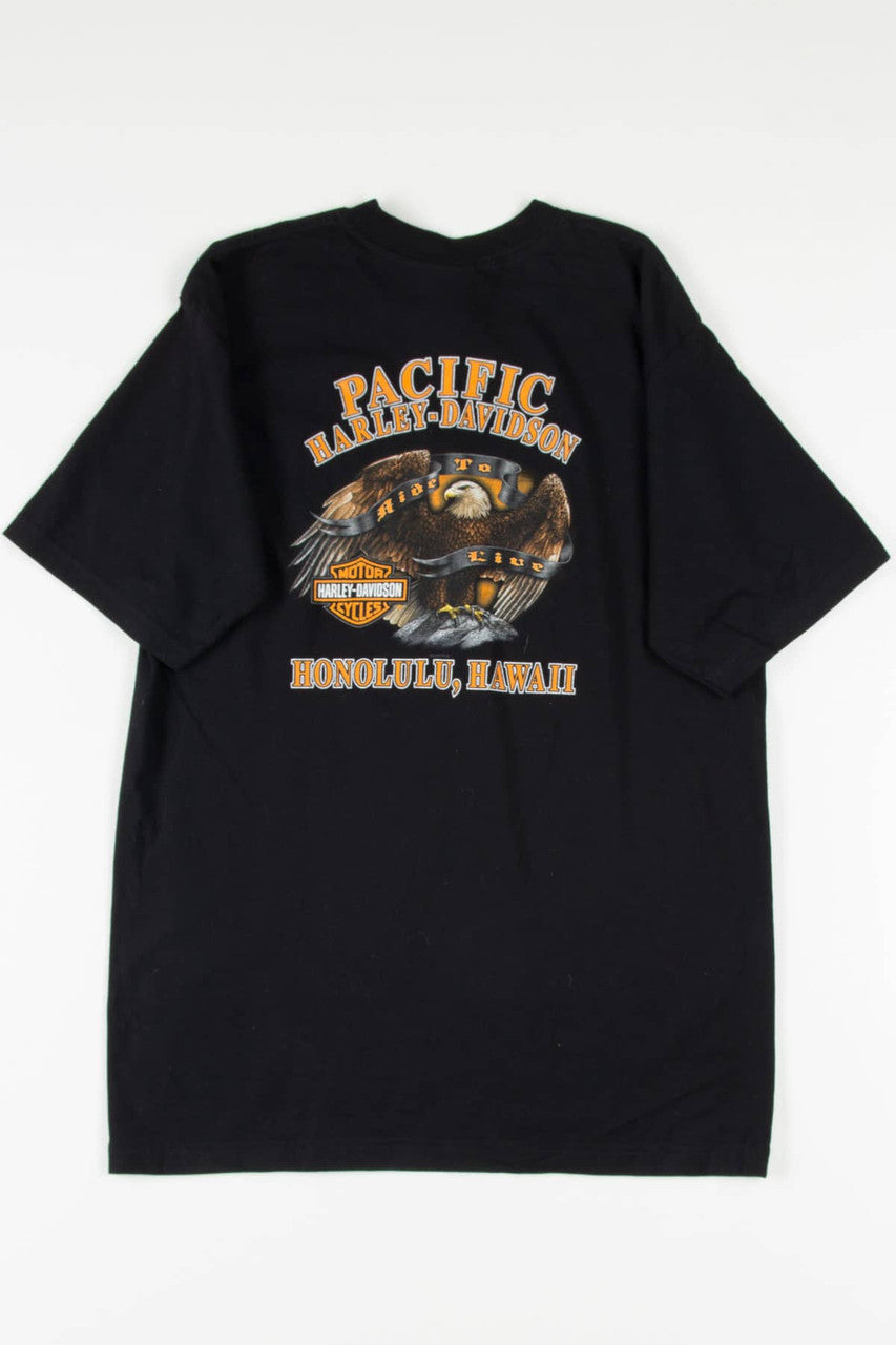 Honolulu Hawaii Harley Davidson T-Shirt