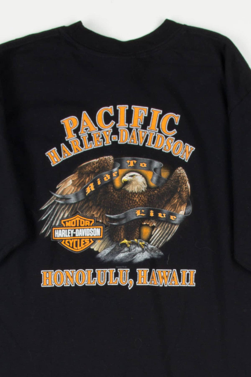 Honolulu Hawaii Harley Davidson T-Shirt
