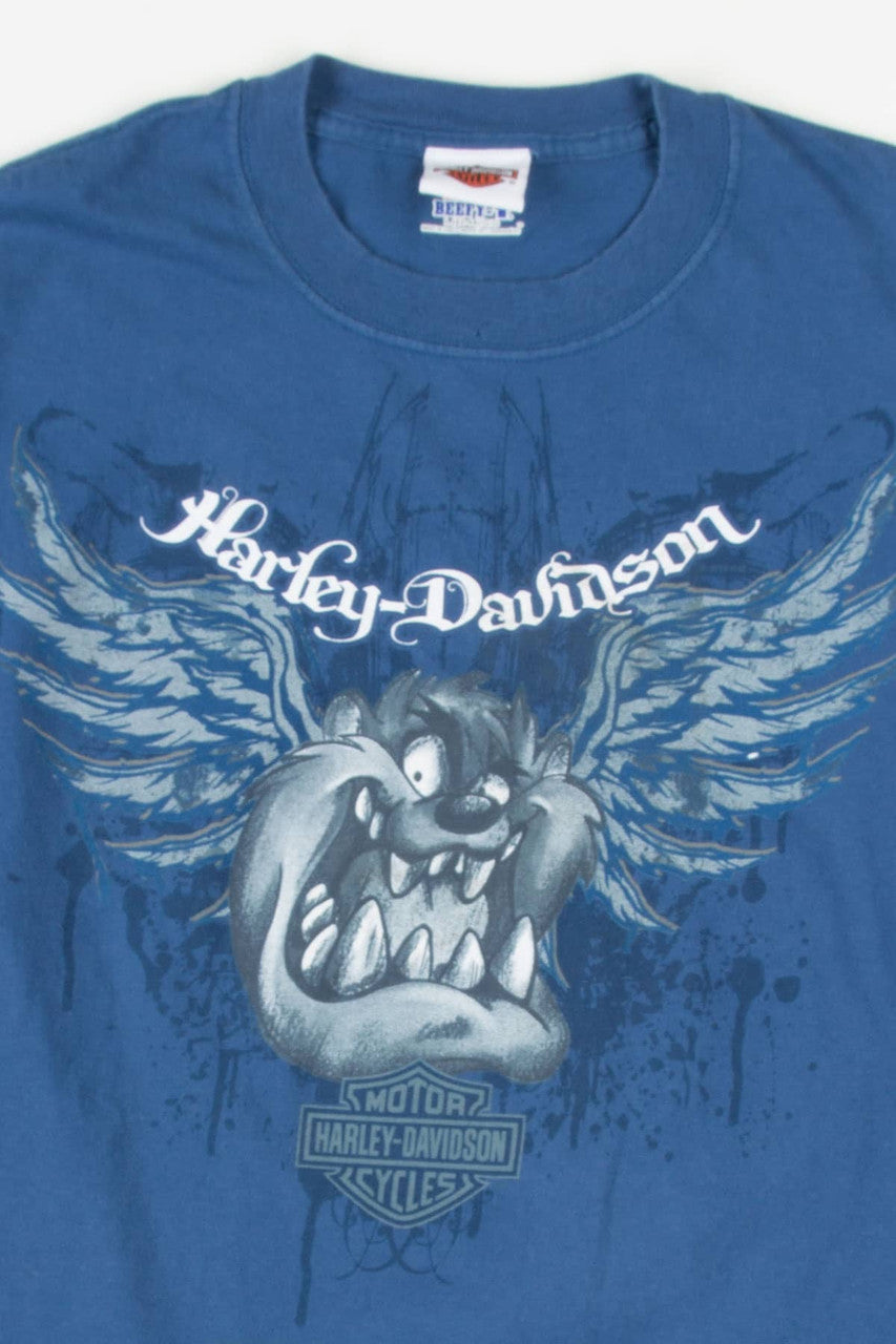 Looney Tunes Des Moines Harley Davidson T-Shirt