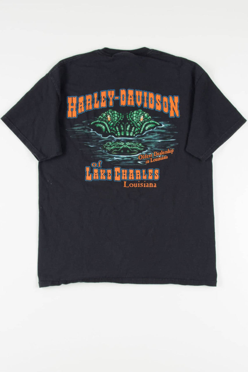 Lake Charles Louisiana Harley Davidson T-Shirt