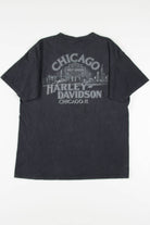 Steel Eagle Chicago Harley Davidson T-Shirt