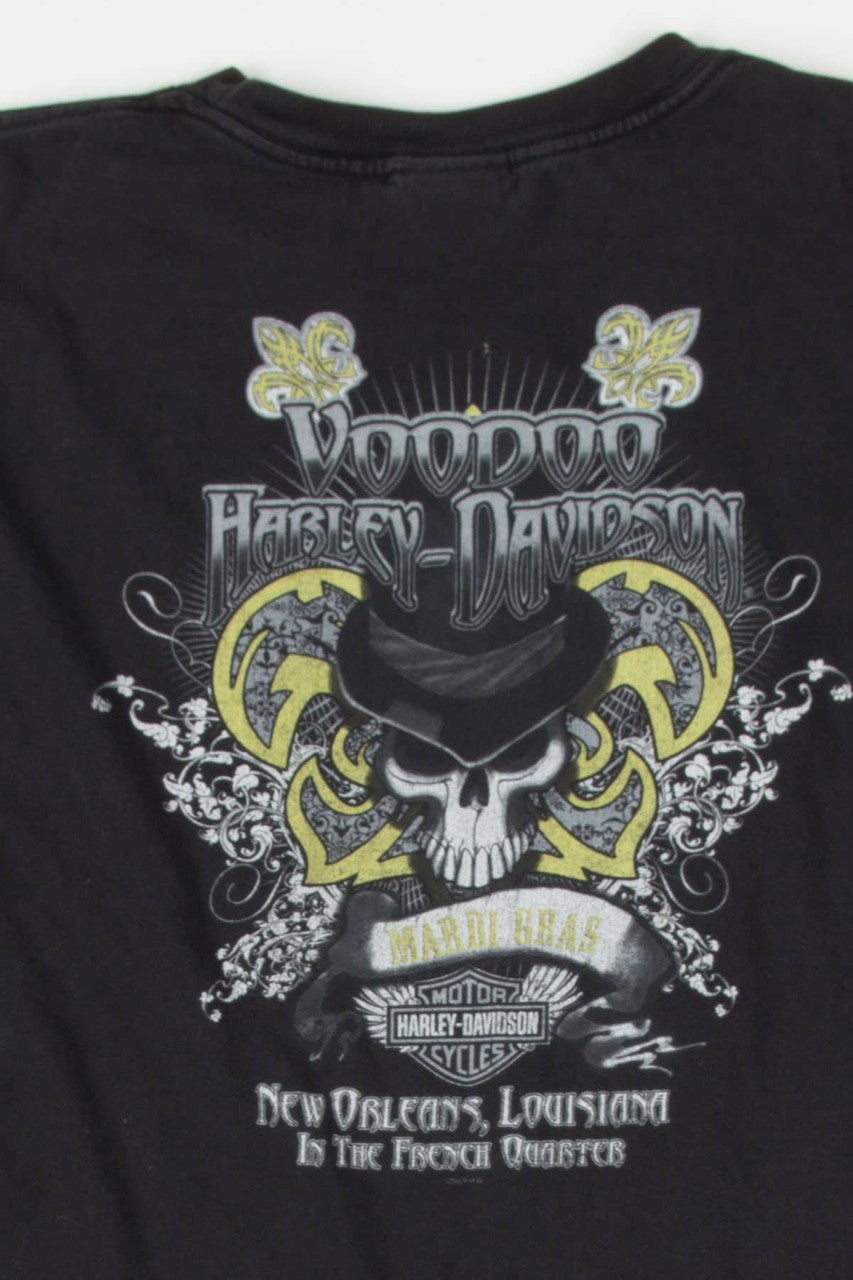 Voodoo French Quarter Harley Davidson T-Shirt