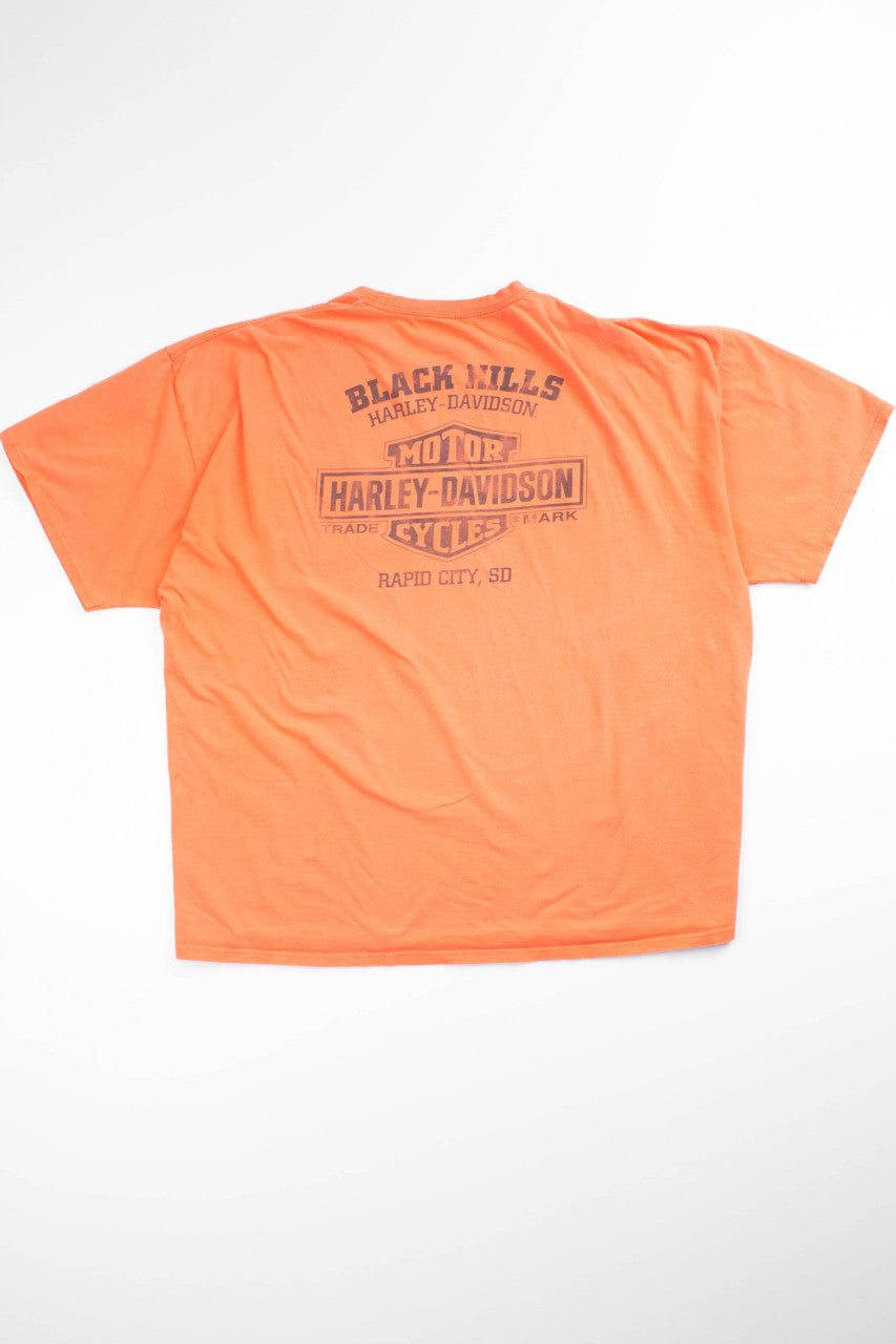 Harley Orange Eagle T-Shirt
