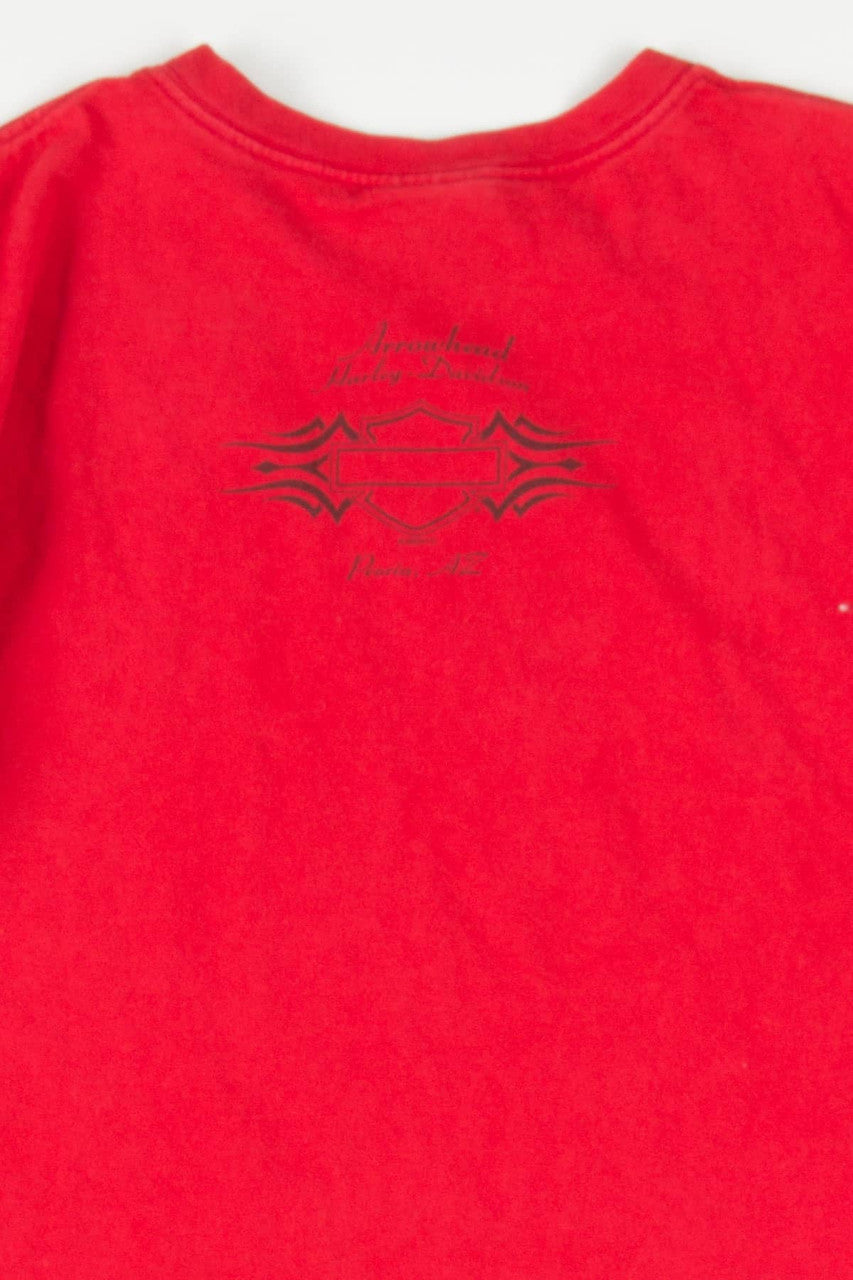 Red Arrowhead Arizona Harley Davidson T-Shirt