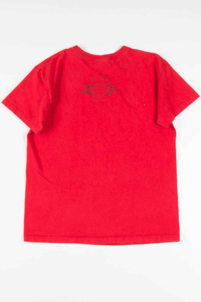 Red Arrowhead Arizona Harley Davidson T-Shirt