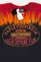Deadstock Tie Dye Rossiter's Harley Davidson T-Shirt