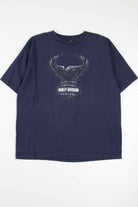Mount McKinley Alaska Harley Davidson T-Shirt