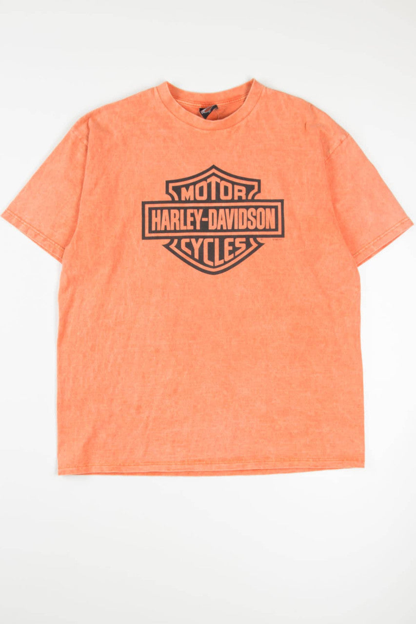 Stone Washed Ocean City Harley Davidson T-Shirt