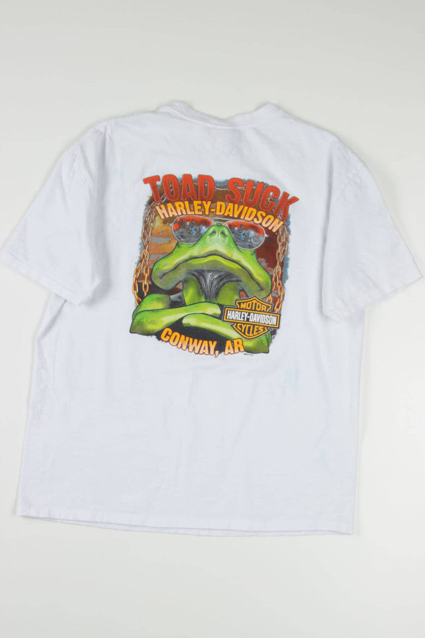 Toad Suck Conway Arizona Harley Davidson T-Shirt
