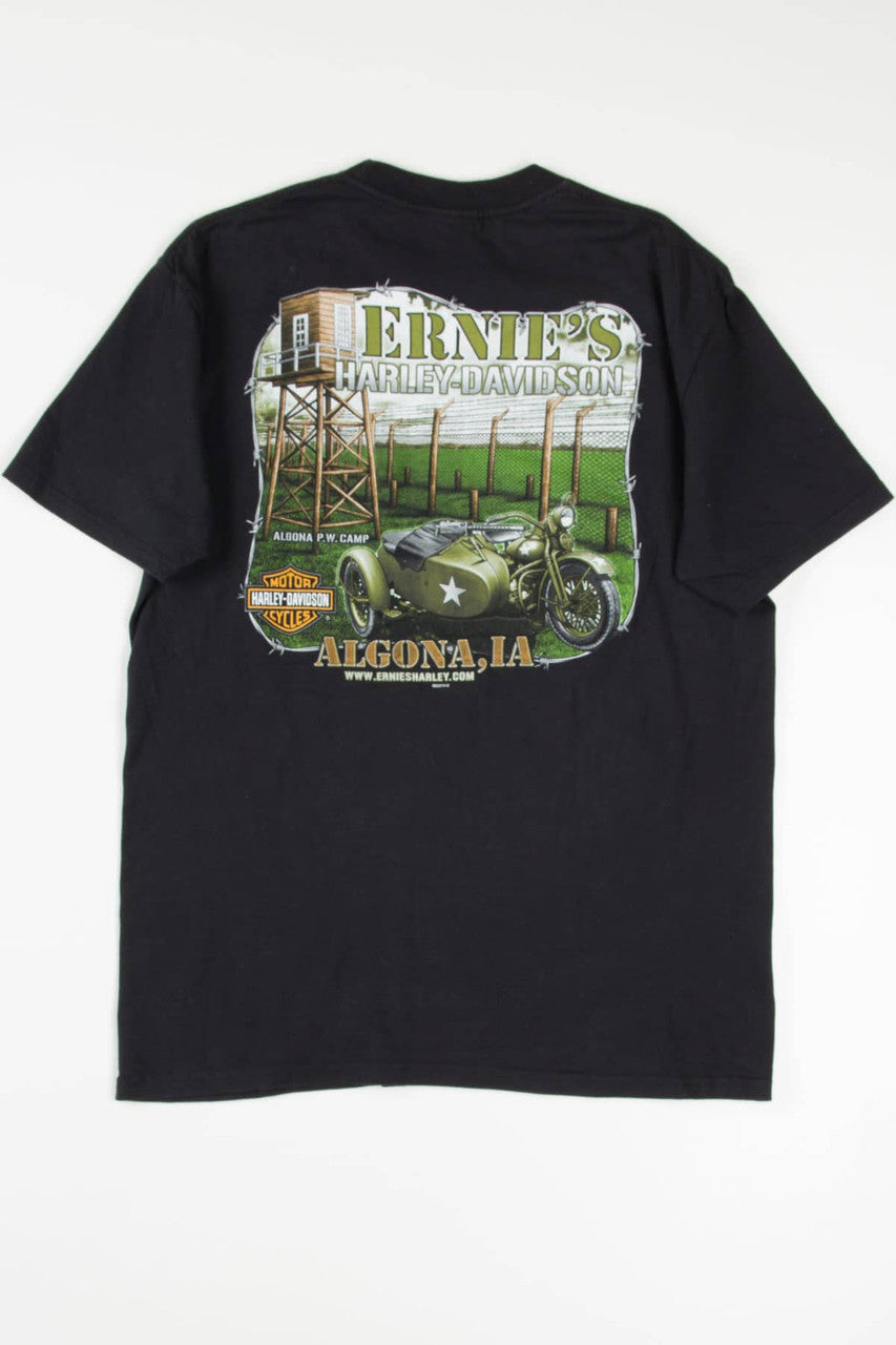 Ernie's Algona Iowa Harley Davidson T-Shirt