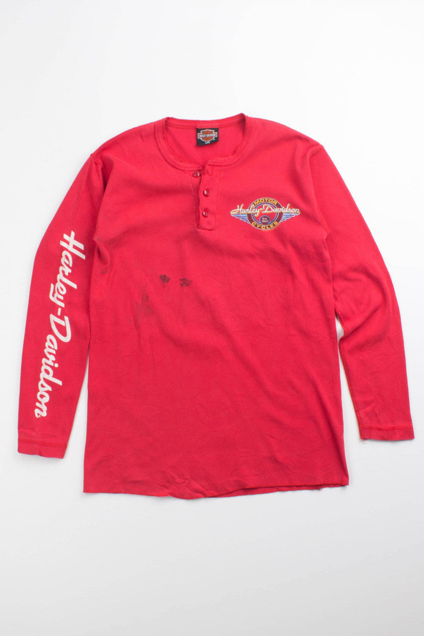 Dudley Perkins Co. SF Harley Davidson Henley