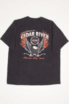 Cedar River Iowa Harley-Davidson T-Shirt (2000s)