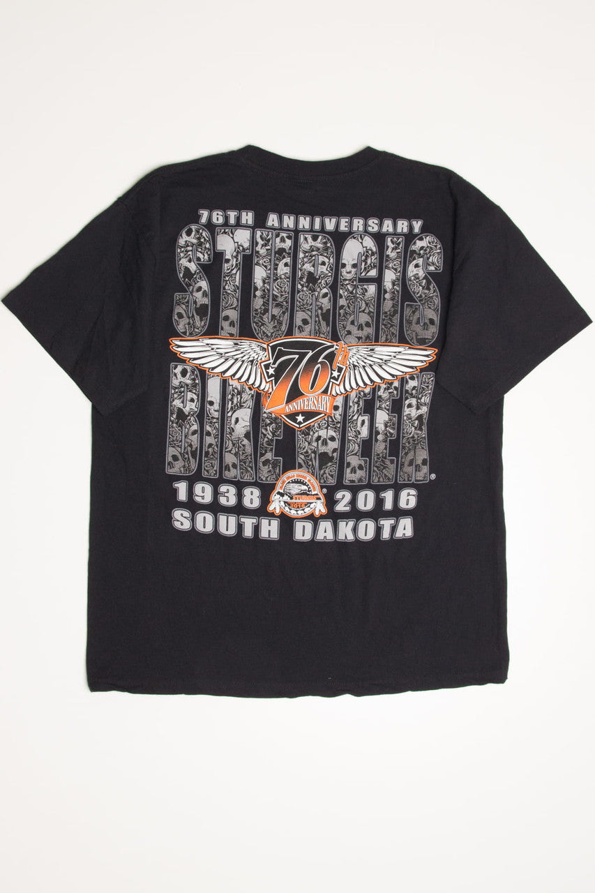 76th Anniversary Sturgis Bike Week T-Shirt (2016)